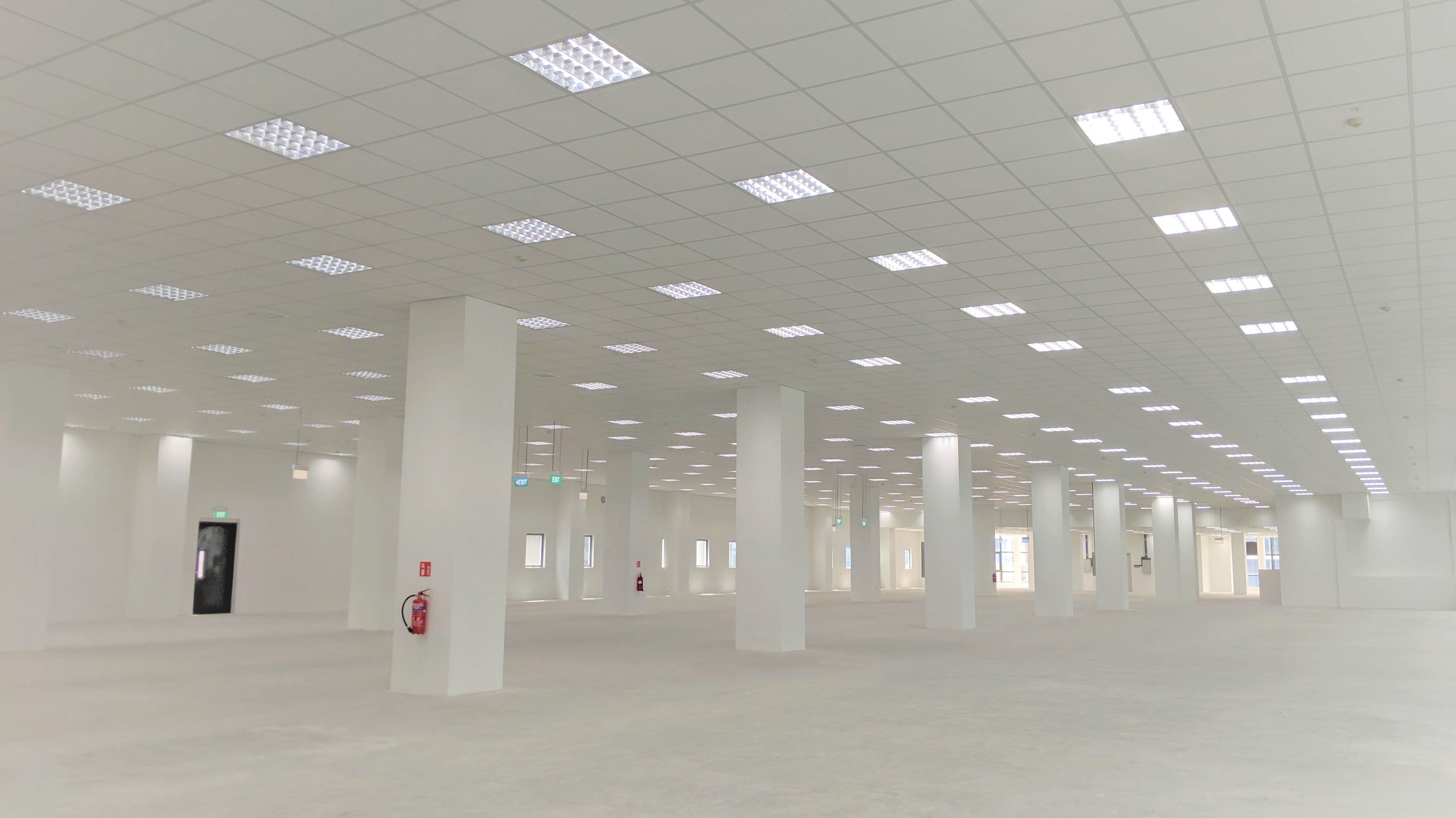 Brand new contiguous floor plate at 53 Serangoon North Ave 4, suited for flexible layouts of various sizes