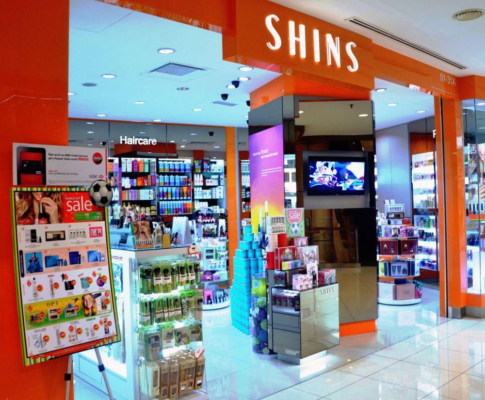 SHINS | Cosmetics and Fragrance | Lifestyle | Gurney Plaza