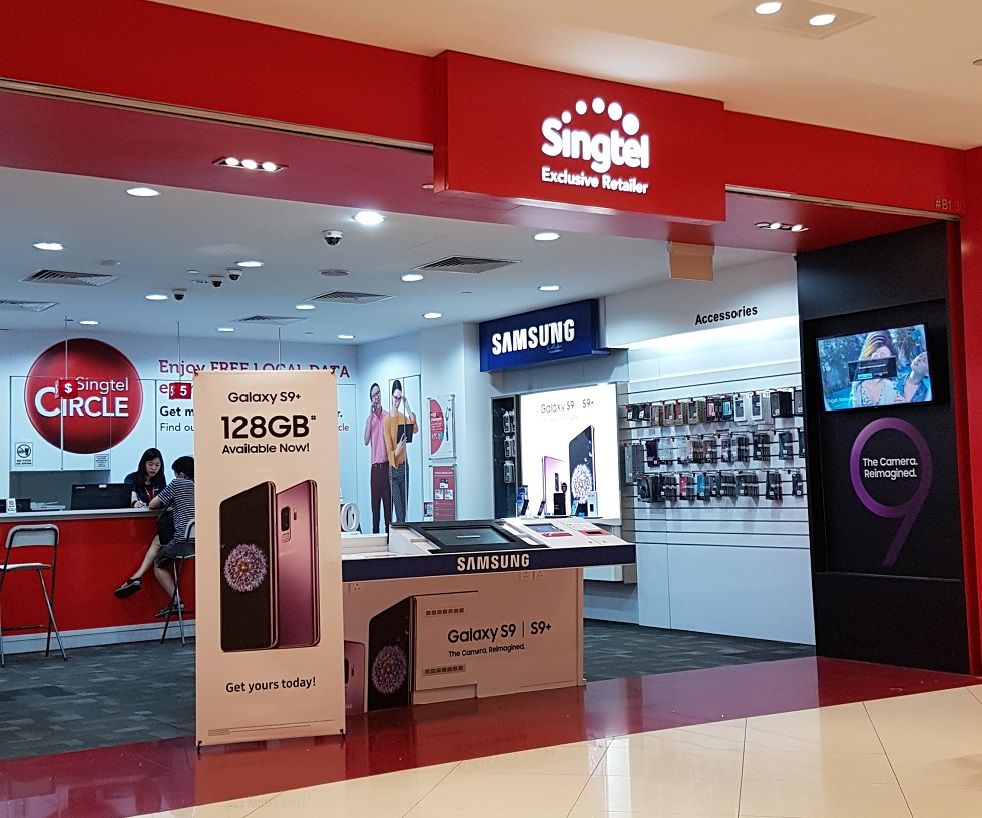Singtel Exclusive Retailer Telecommunications Electronics
