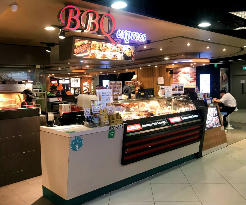 Bbq Express Food Kiosk Light Bites Food Beverage
