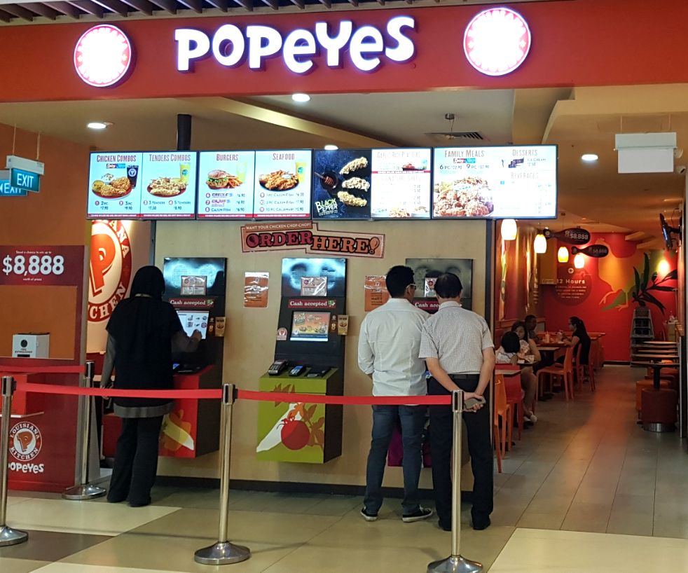 popeyes singapore