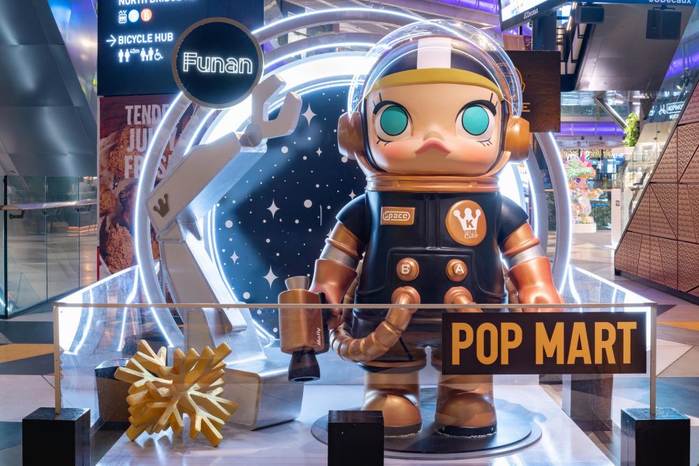 CapitaLand malls X Pop Mart launch world's first Molly 15: Into