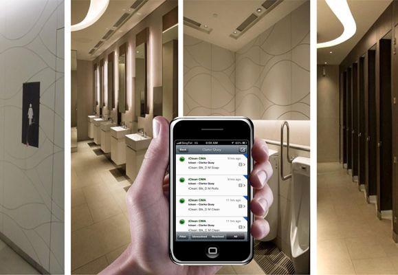CapitaMalls Asia uses technology to enhance the cleanliness of CapitaMalls' washrooms in an eco-conscious manner