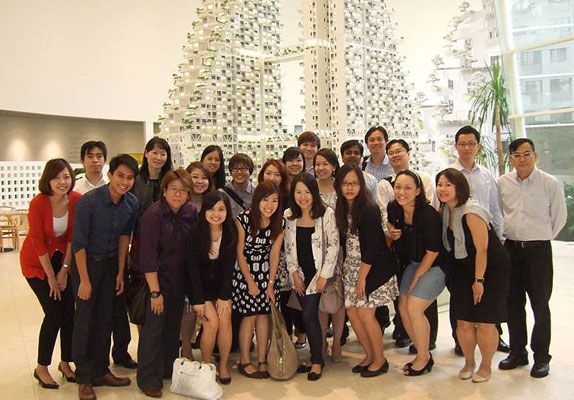 The CapitaLand Immersion Programme brings participants onsite to the company's latest developments and properties