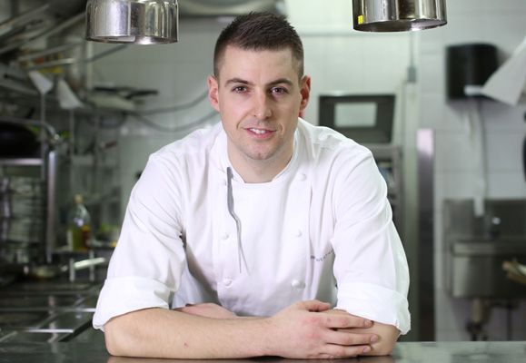 Chef de cuisine of JAAN, Kirk Westway, is the winner of the San Pellegrino Young Chef 2015 Southeast Asia leg