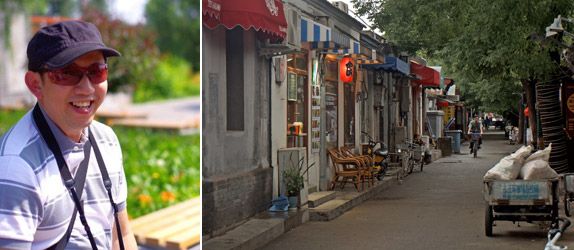 Beijing is known for its many hutongs (backlanes and alley ways) where Mr Wong enjoys some solitary time cycling and taking photos during his free time