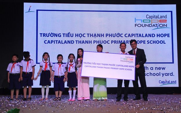 CapitaLand and Ascott celebrate 20 years in Vietnam - CapitaLand Thanh Phuoc Primary Hope School
