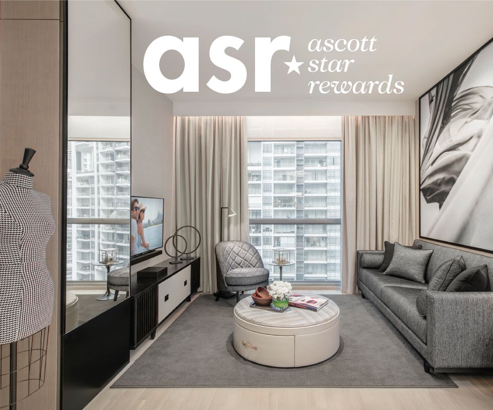 Complimentary upgrade to Ascott Star Rewards (ASR) Platinum Tier