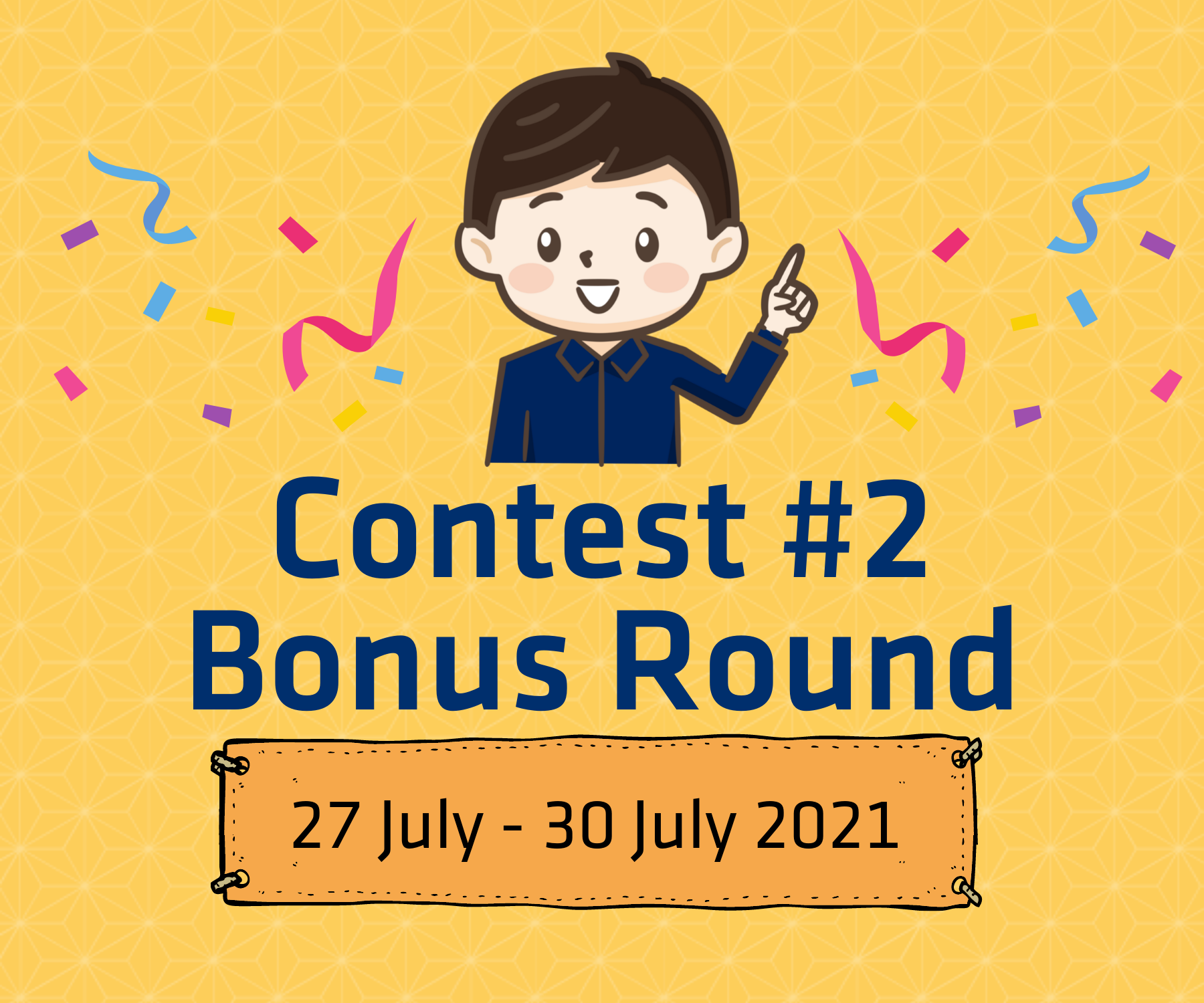 Contest #2 Bonus Round - Stand a chance to DOUBLE your winnings!