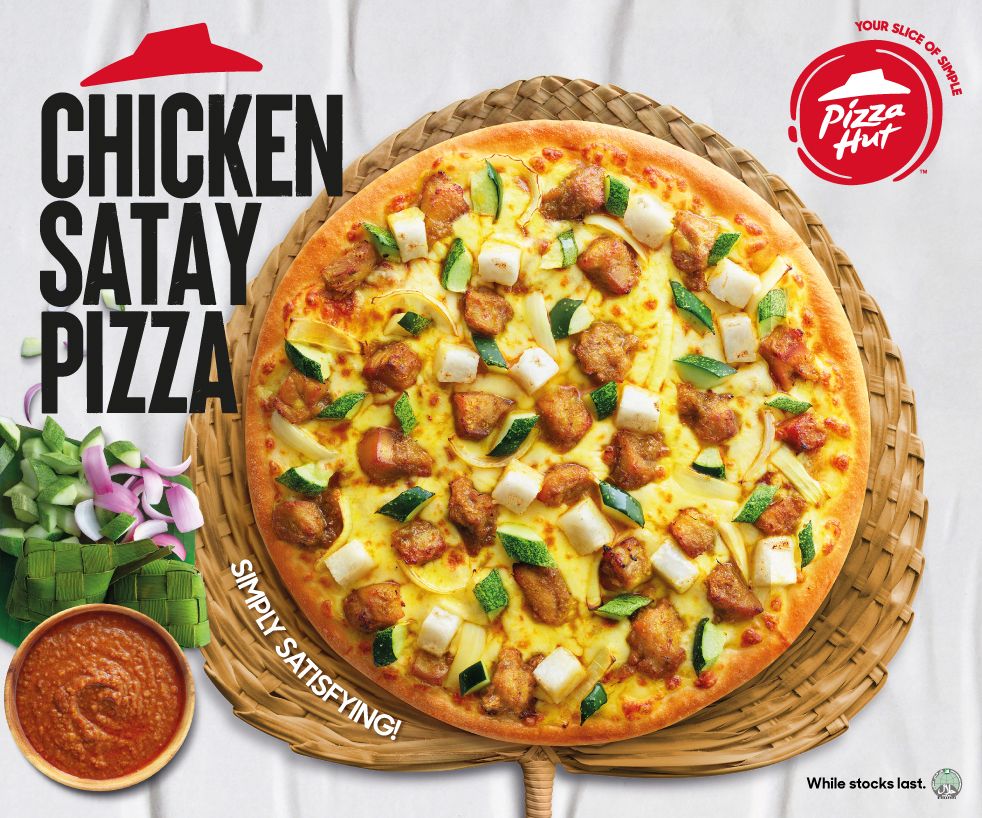 Pizza Hut's New Chicken Satay Pizza