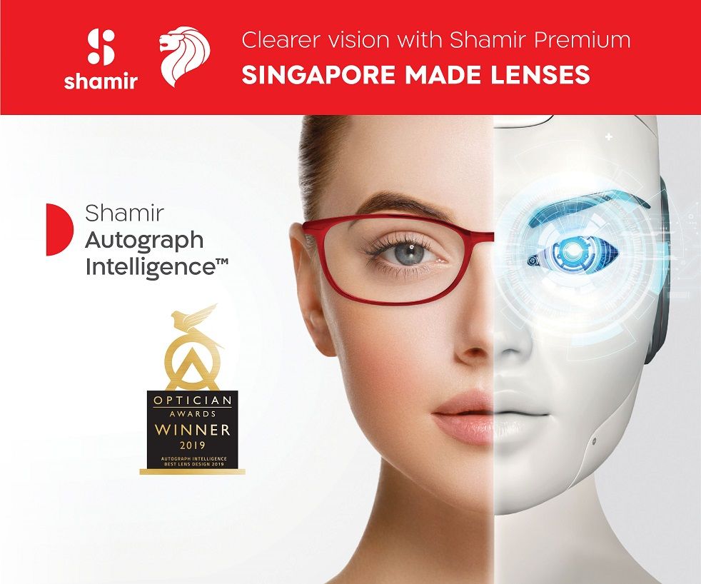 $56 OFF with Any Purchase of Shamir Optical Lenses