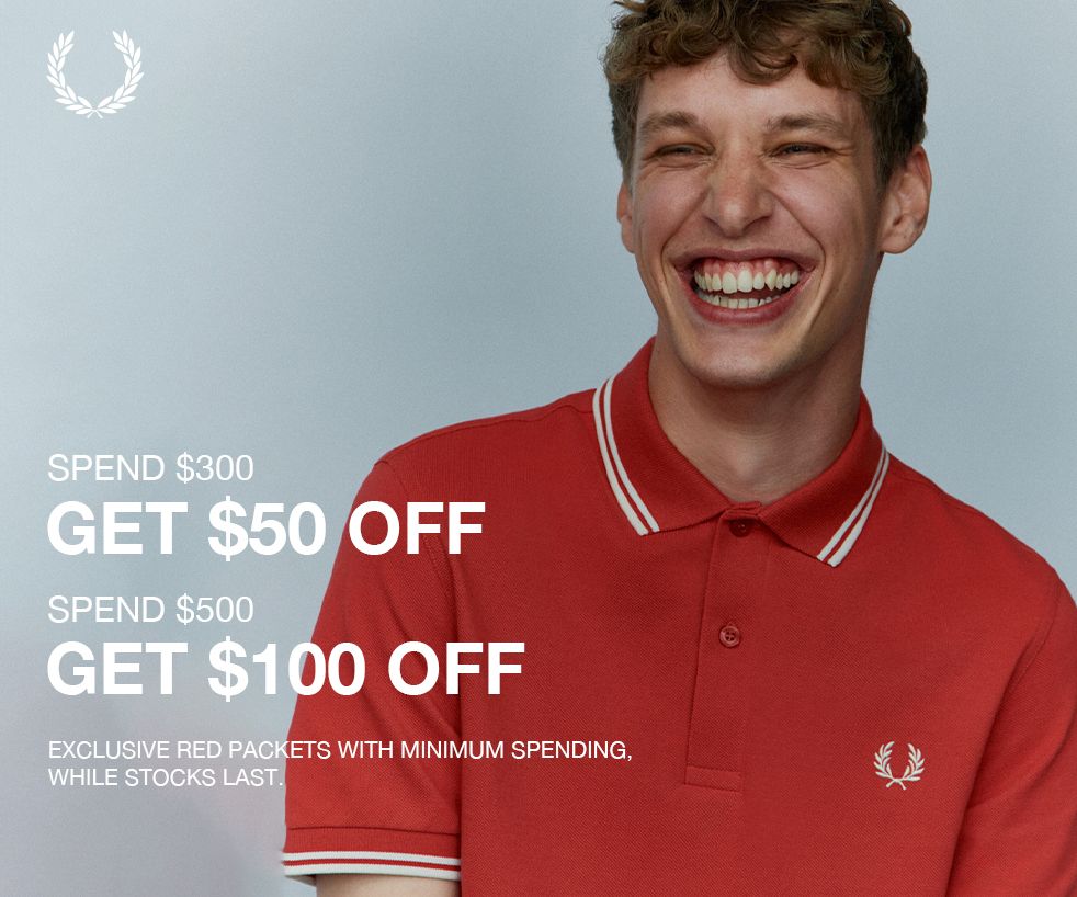 Fred Perry - Lunar New Year Exclusive | Fred Perry | Fashion | Bugis ...