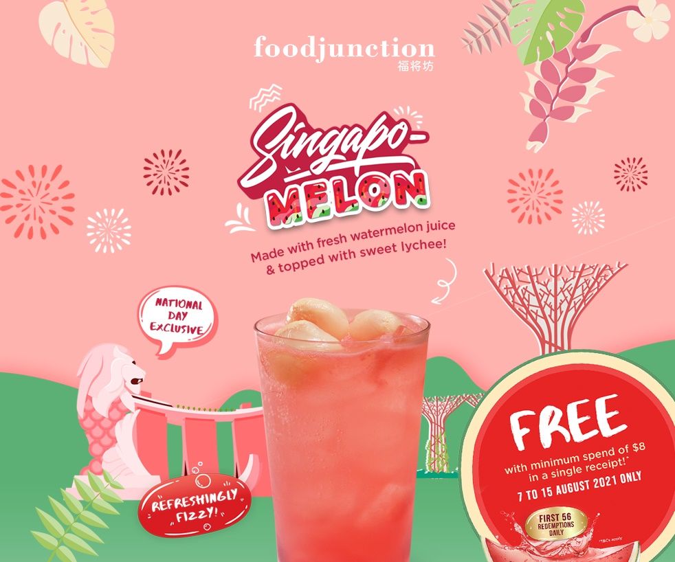 Food Junction - Free ‘Singapo-melon’ 
