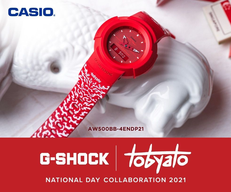 G-SHOCK x Tobyato National Day Watch