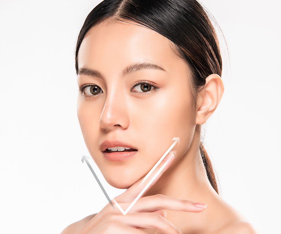Chinese New Year V-Shape Face & Eye lifting treatment Promotion.