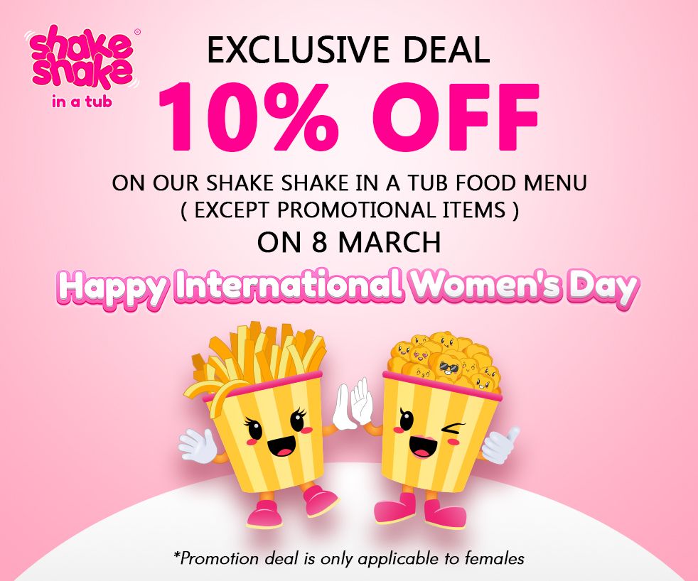 Exclusive International Women's Day Deal