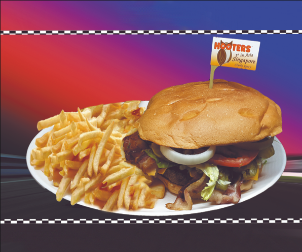 Celebrate GPSS 2023 with the Exclusive Hooters Mighty Burger!
