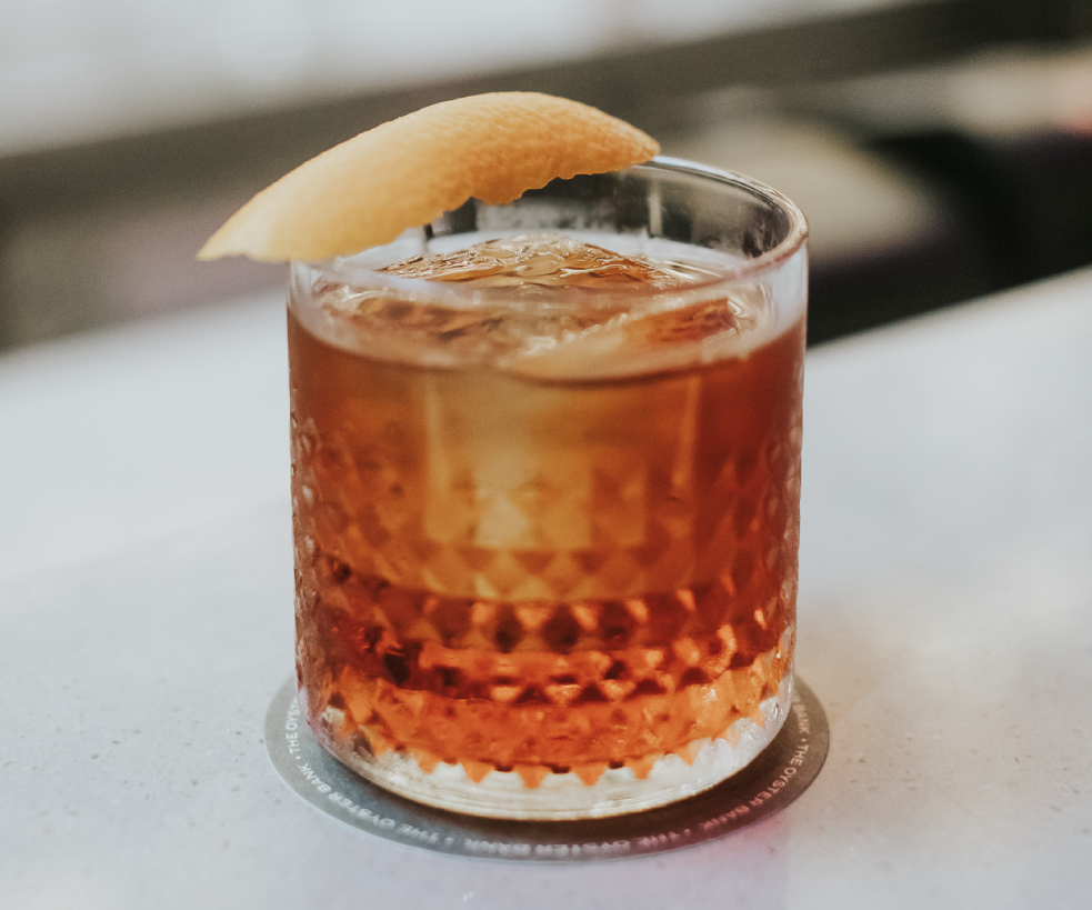 The Oyster Bank $15++ Negroni all-day