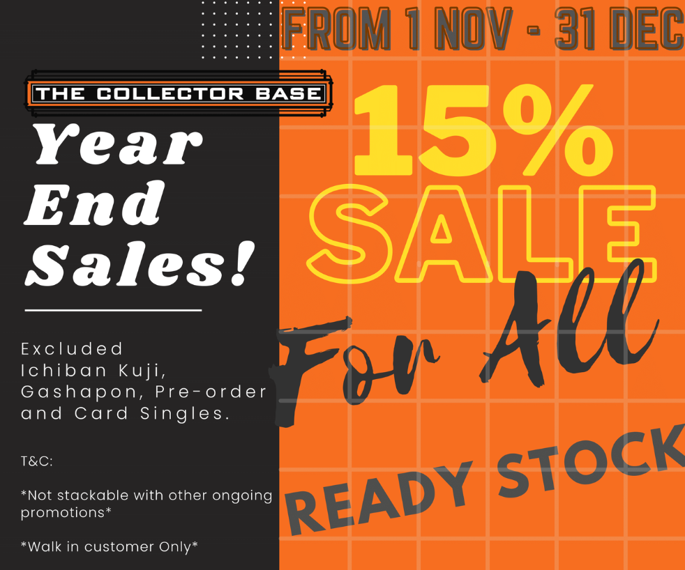 The Collector Base Year End 15% Sales