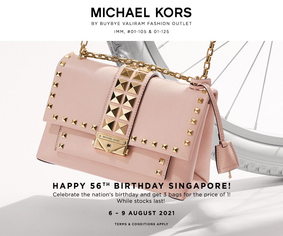 Michael Kors Outlet - Happy 56th Birthday, Singapore! 