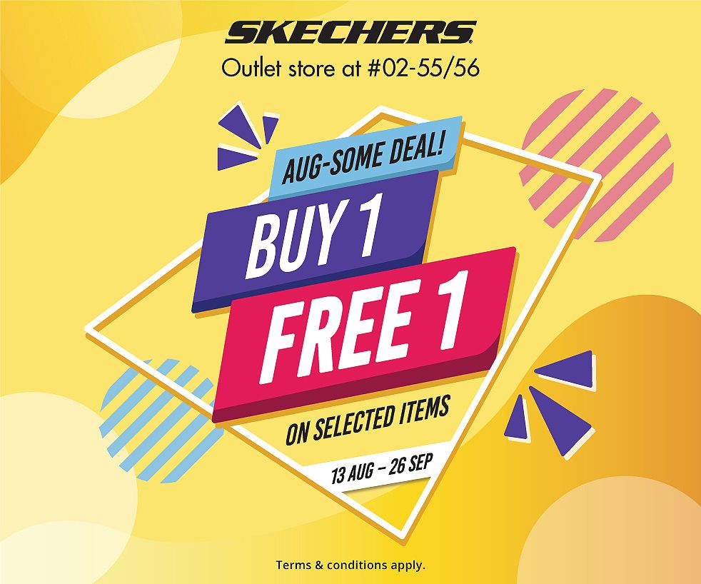 Skechers Outlet - Buy 1 Free 1 