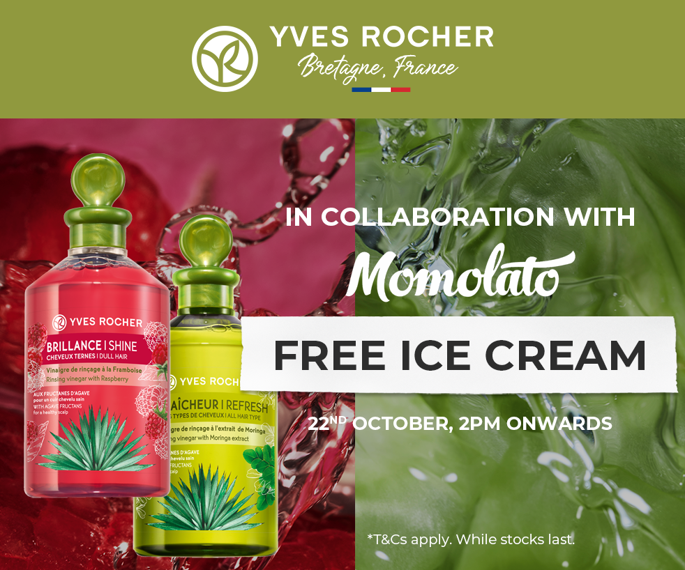 Free Ice Cream at Yves Rocher