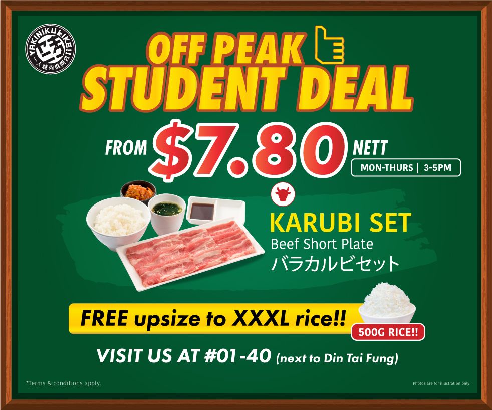Yakiniku Like!! Off Peak Student Meal