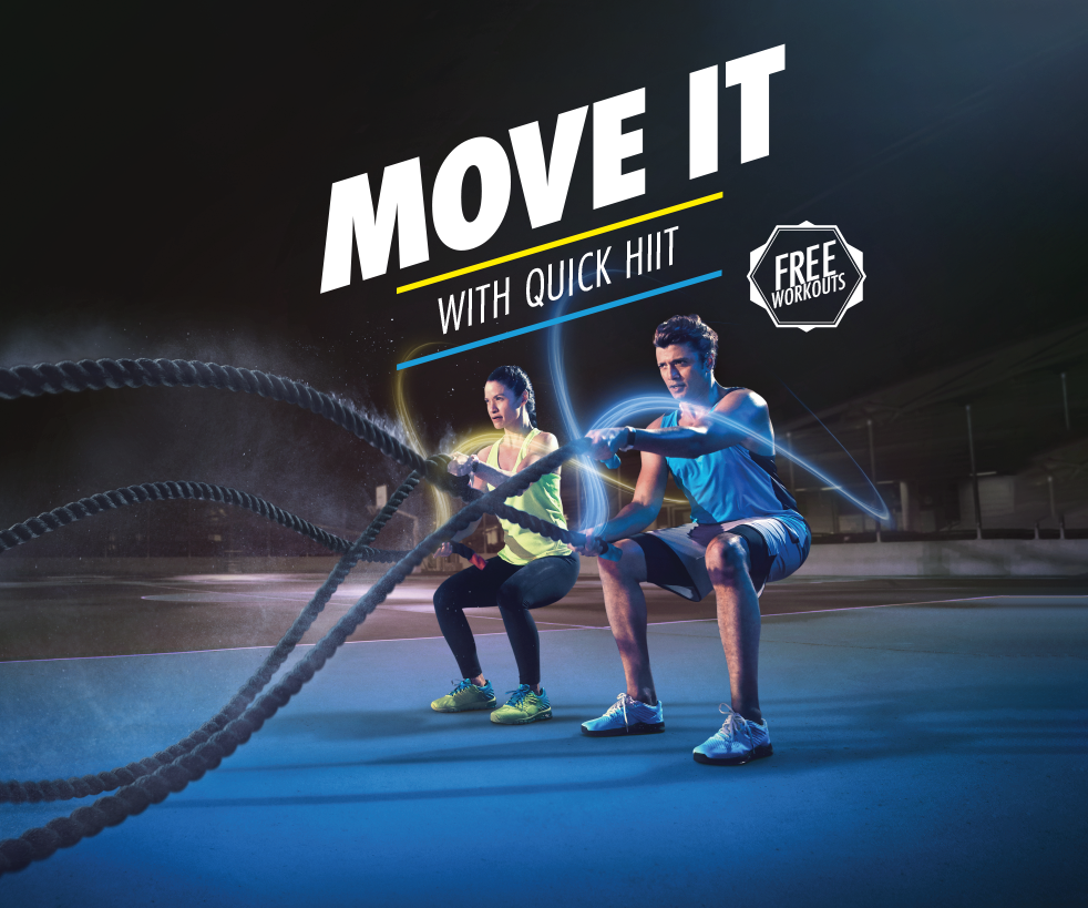 MOVE IT with Quick HIIT Programme!
