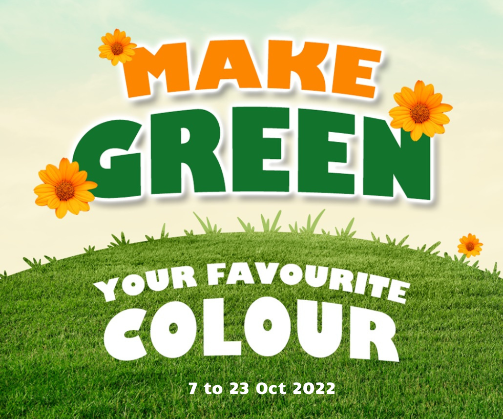 Make Green Your Favourite Color