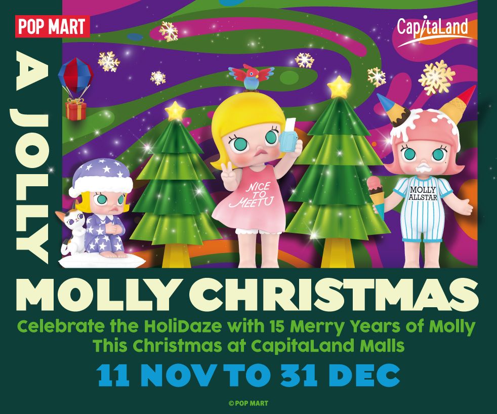 A Jolly Molly Christmas at Tampines Mall!