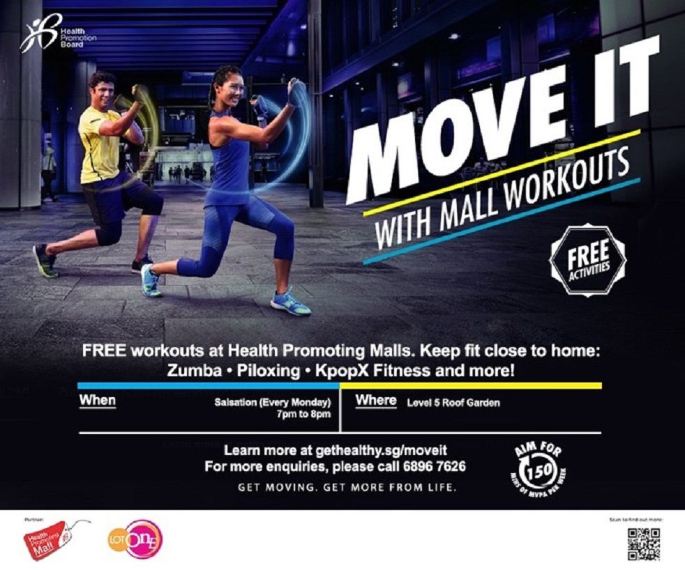 MOVE IT with Mall Workouts by HPB