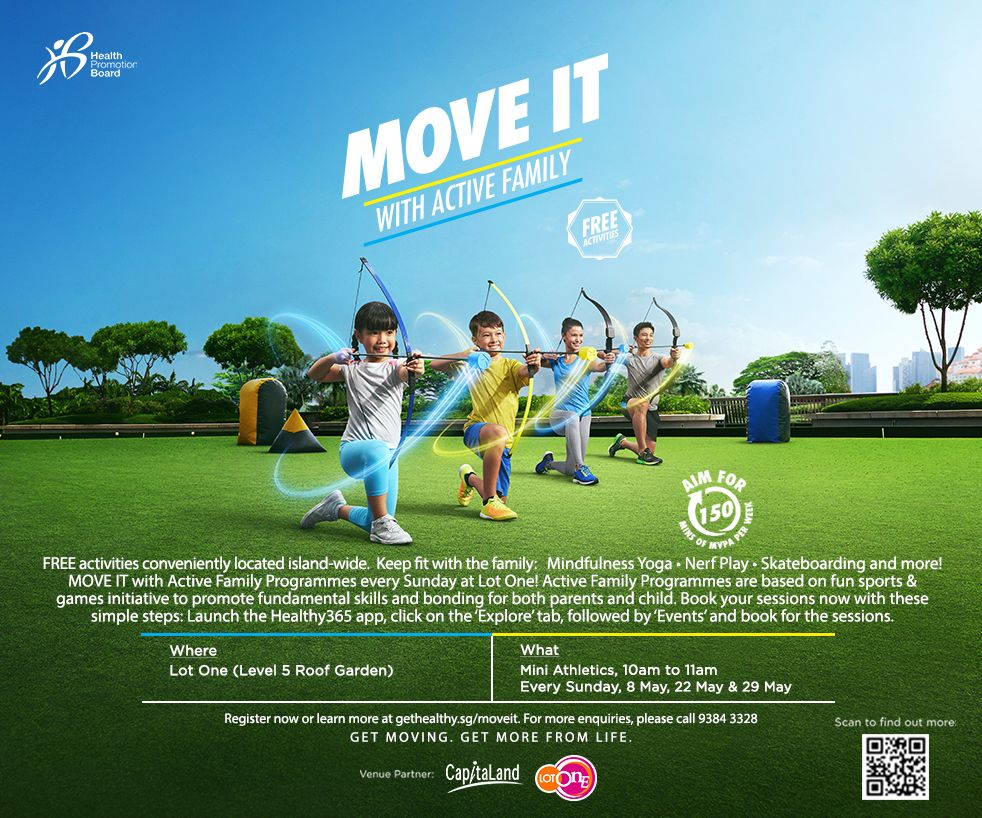 MOVE IT with Active Family by HPB: Mini Athletics