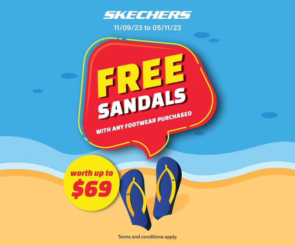 FREE Sandals with Any Footwear Purchased