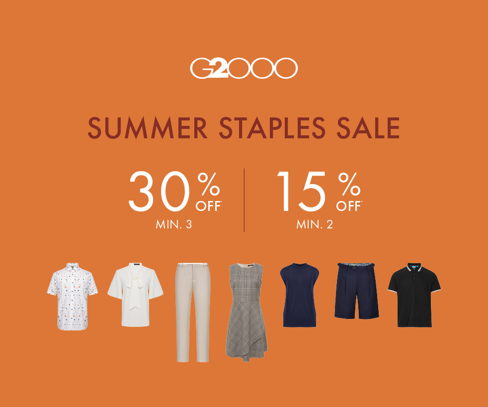 Shop your favourite G2000 summer styles
