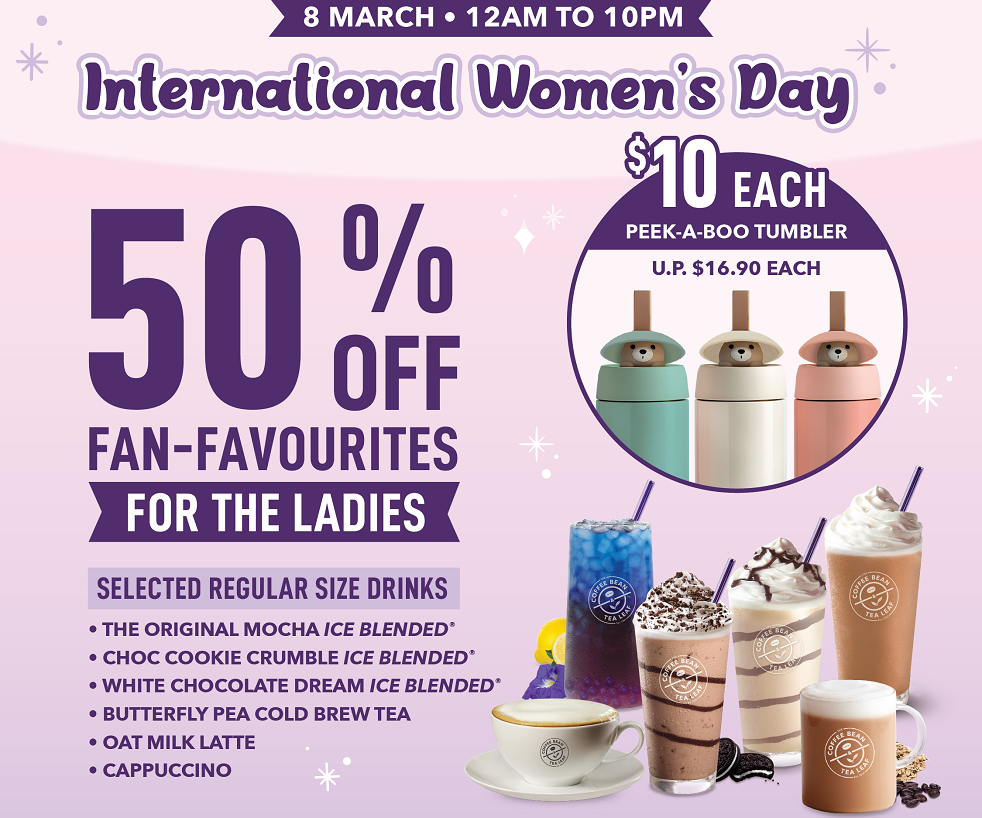 International Women's Day at The Coffee Bean & Tea Leaf