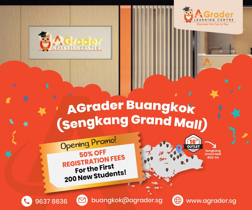 AGrader Learning Centre: 50% Off Registration Fees for the First 200 Students
