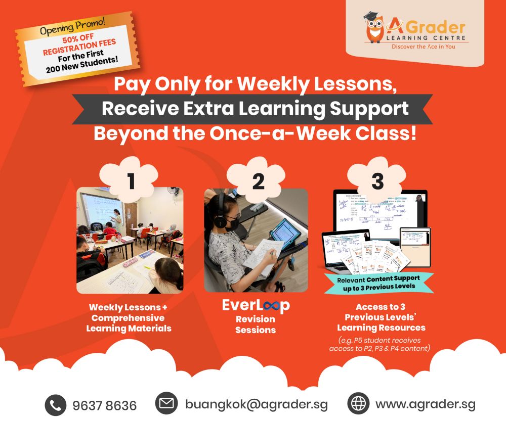 AGrader Learning Centre: 50% Off Registration Fees for the First 200 Students