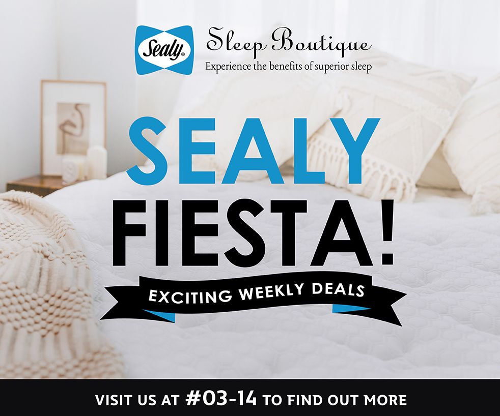Sealy Fiesta 2023 - Up to 20% Savings Storewide