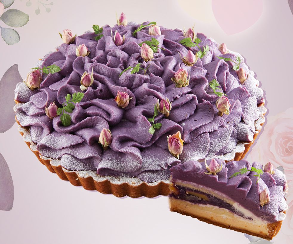 Fruit Paradise - (New) Purple Sweet Potato Tart