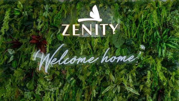 ZENITY is pleased to welcome its beloved owners to the new home, their own oasis of serenity