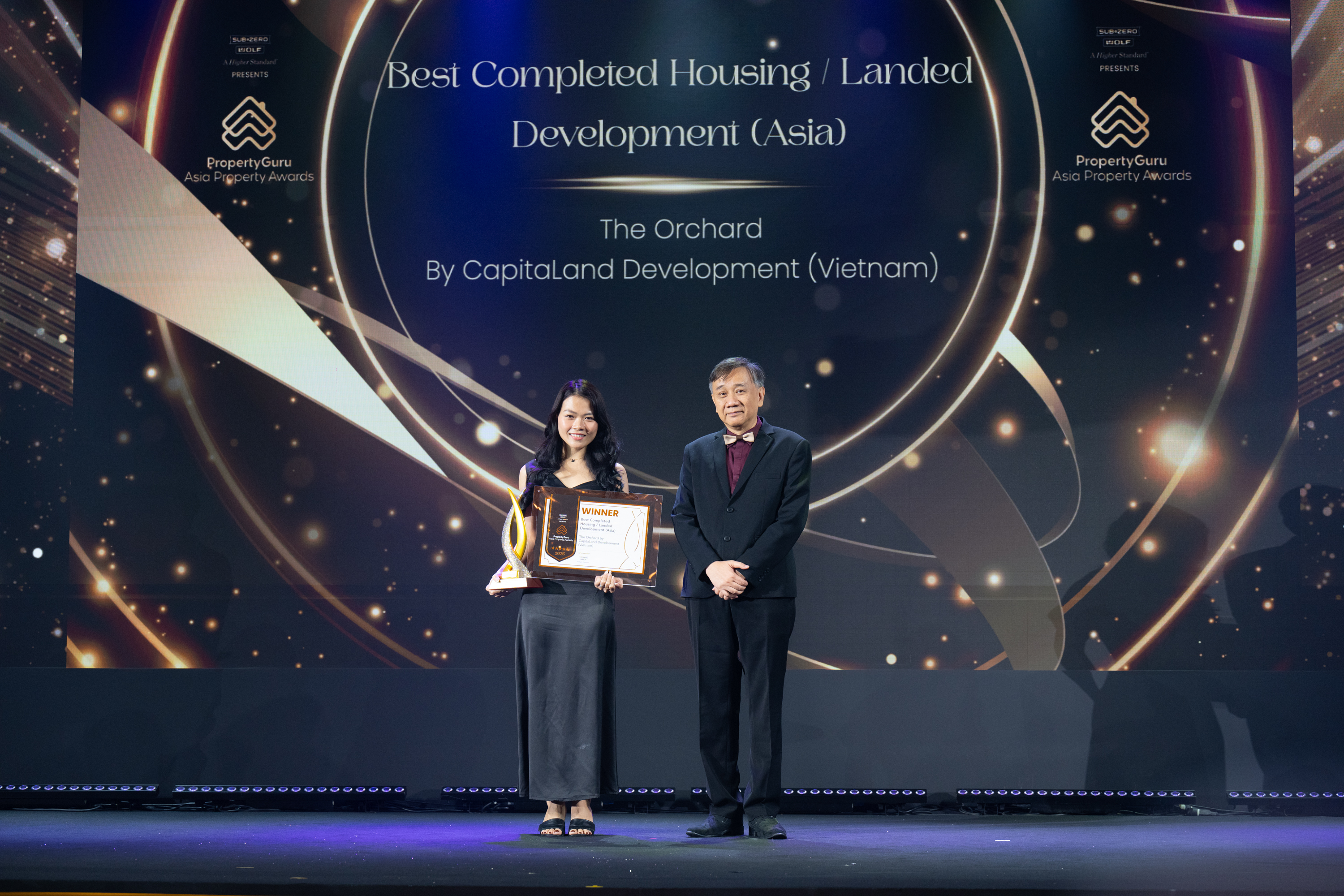 Best Completed Housing Development (Asia) was awarded to Sycamore’s first phase, The Orchard
