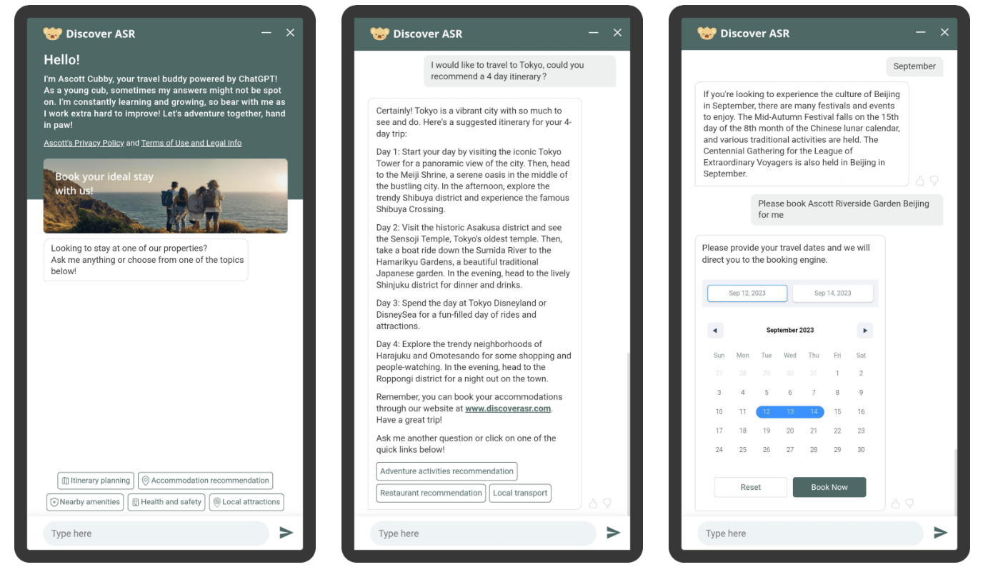 Acott launched a ChatGPT-fuelled web chatbot - Cubby