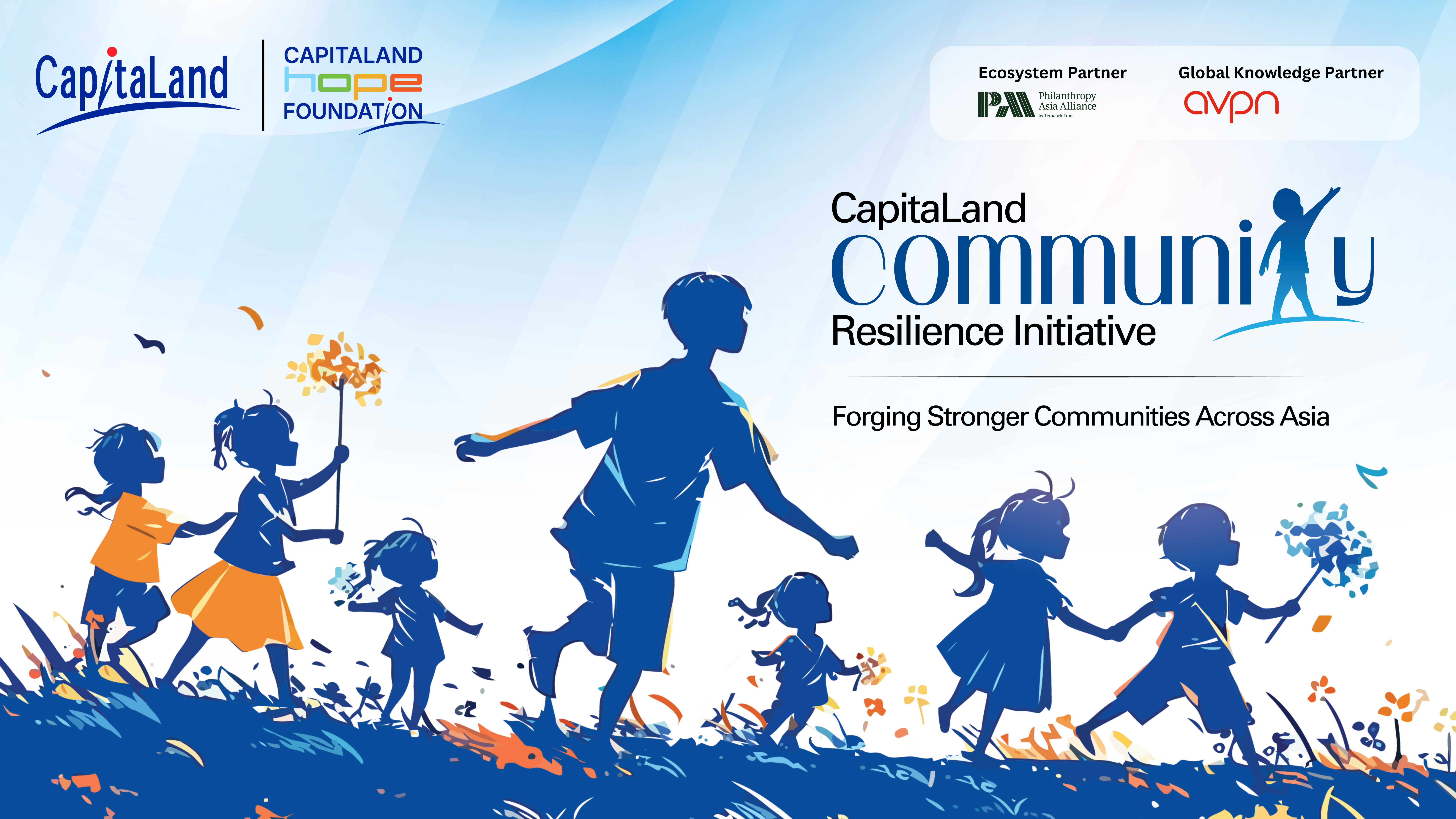 CapitaLand Community Resilience Initiative Key Visual