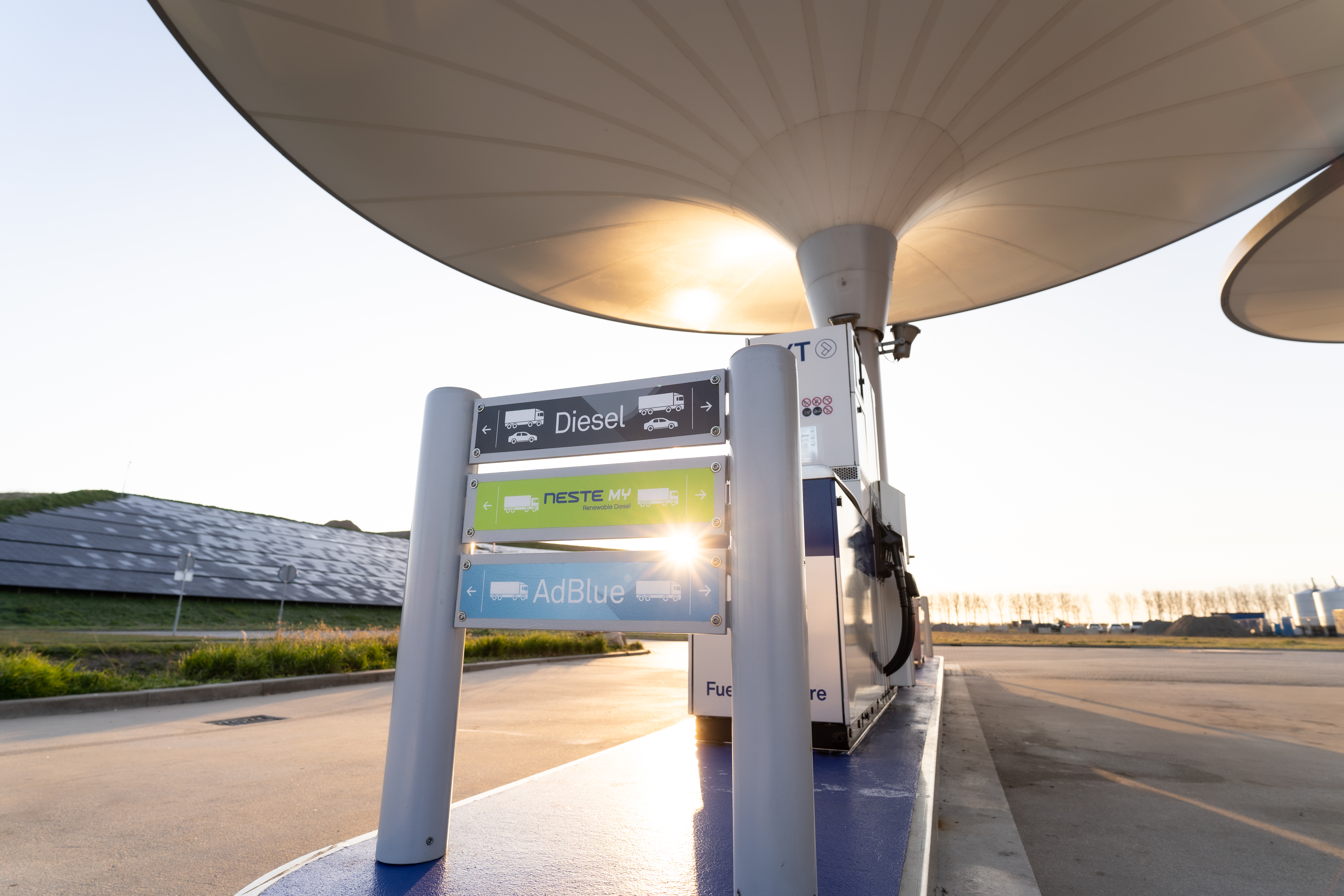 neste my renewable diesel station