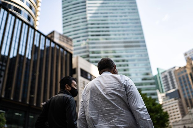 office workers in the ubi vicinity