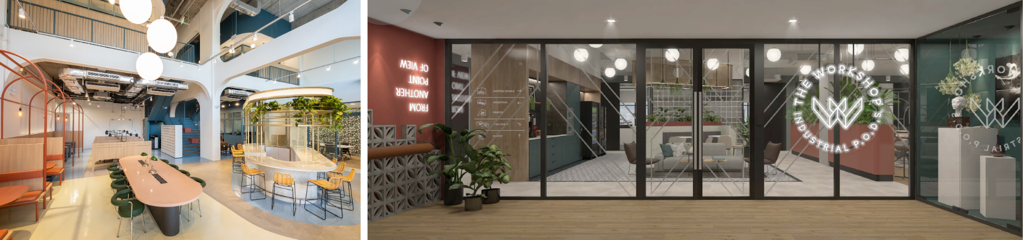 co working spaces at industrial locations