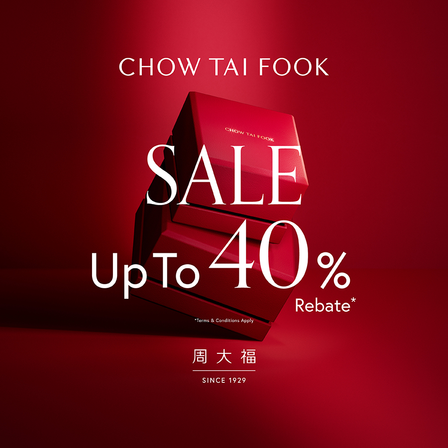 CHOW TAI FOOK Mega Sale | CHOW TAI FOOK | Fashion | CapitaLand Malls