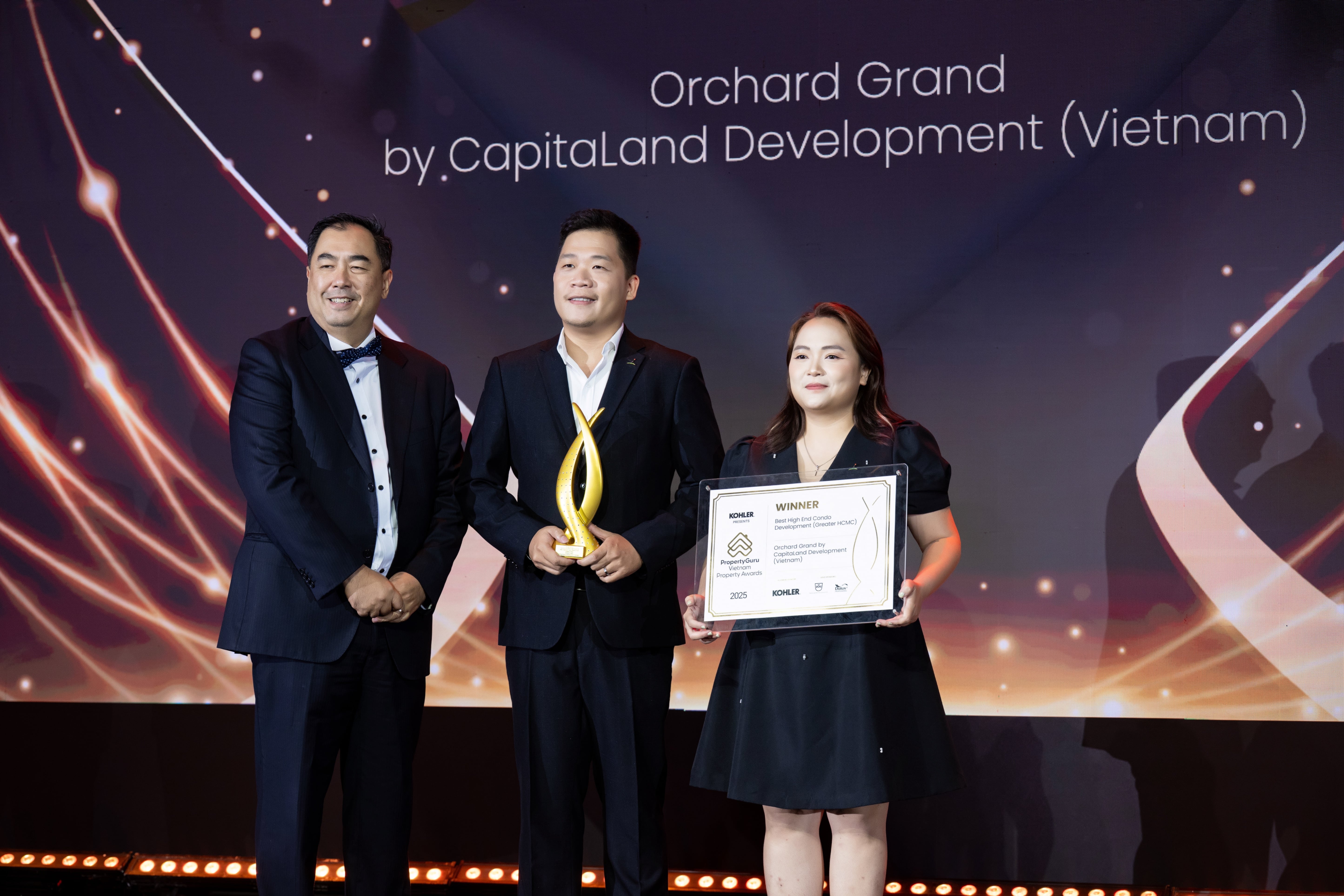 Orchard Grand đã được trao danh hiệu “Dự án căn hộ cao tầng xuất sắc (Khu vực TP.HCM mở rộng)”